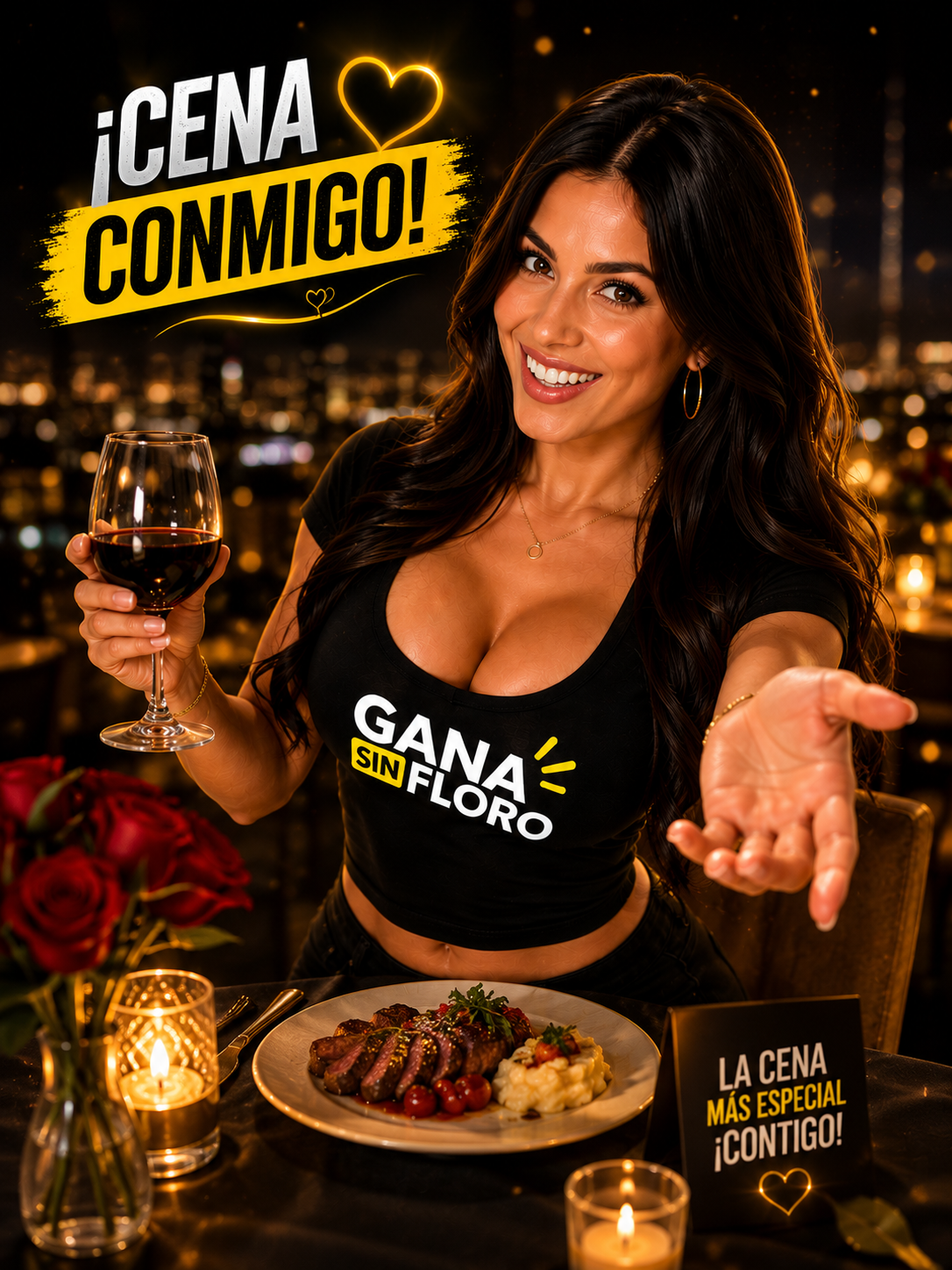 Cena para el ganador